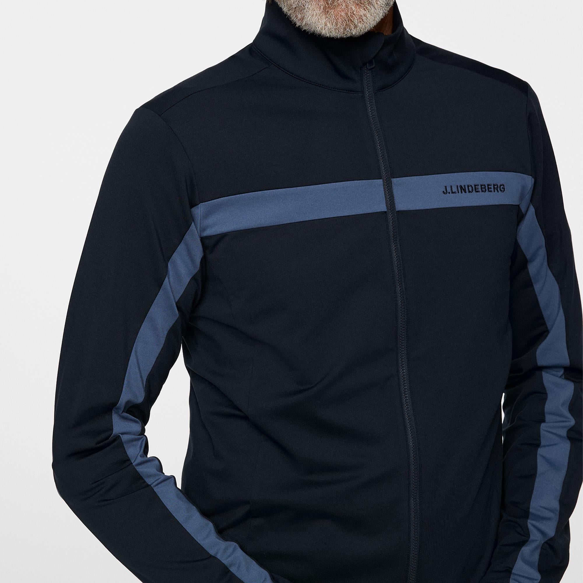J Lindeberg Jarvis Mens Golf Mid Layer Navy